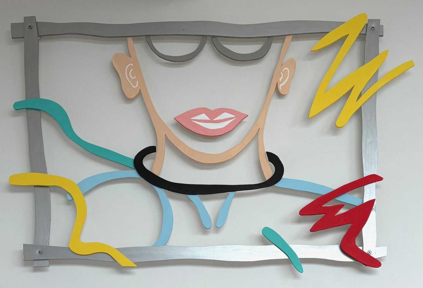 Glettner Steinberg- Original one of a kind hand made wall sculpture