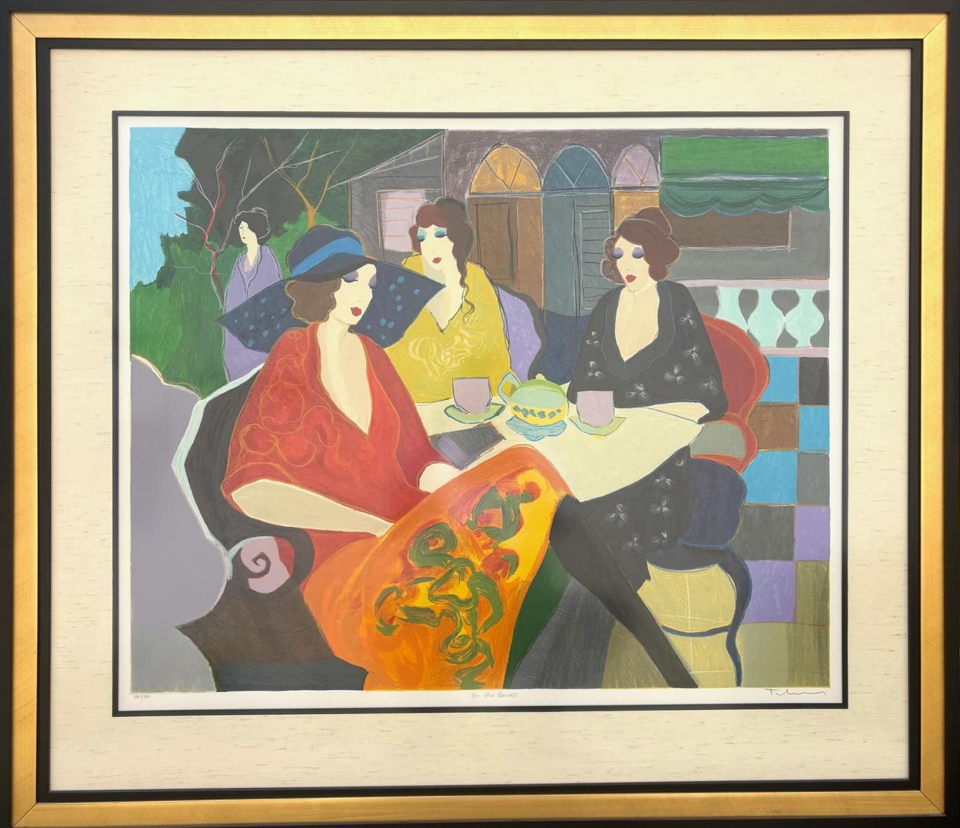 Itzhak Tarkay- Serigraph on paper