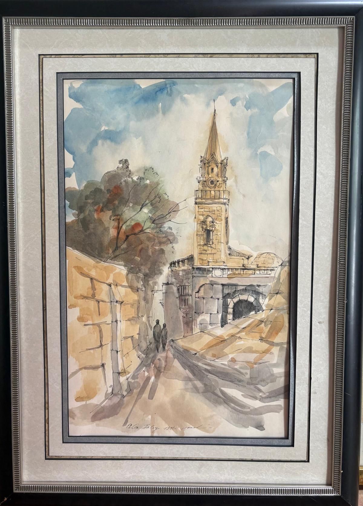 Alex Firely- Watercolor on paper