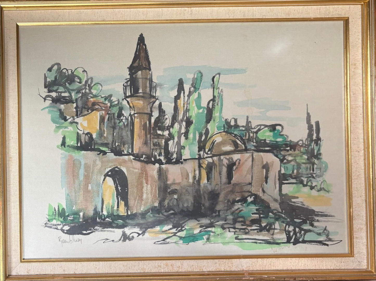 Rosenblum- Print on paper