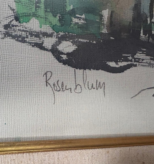 Rosenblum- Print on paper