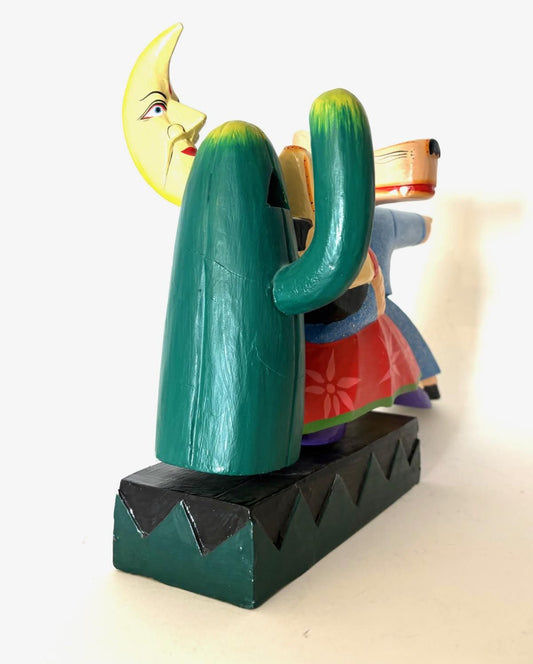 Markus Pierson- Hand painted wood sculpture "In the manner of"