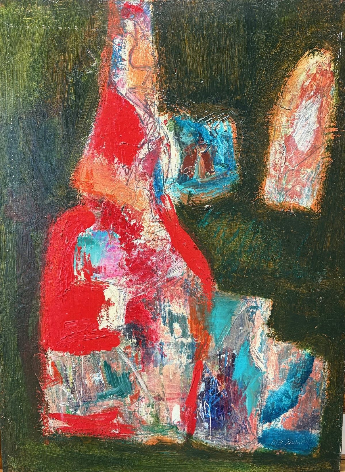 Marlene Bornstein- Original acrylic painting on canvas