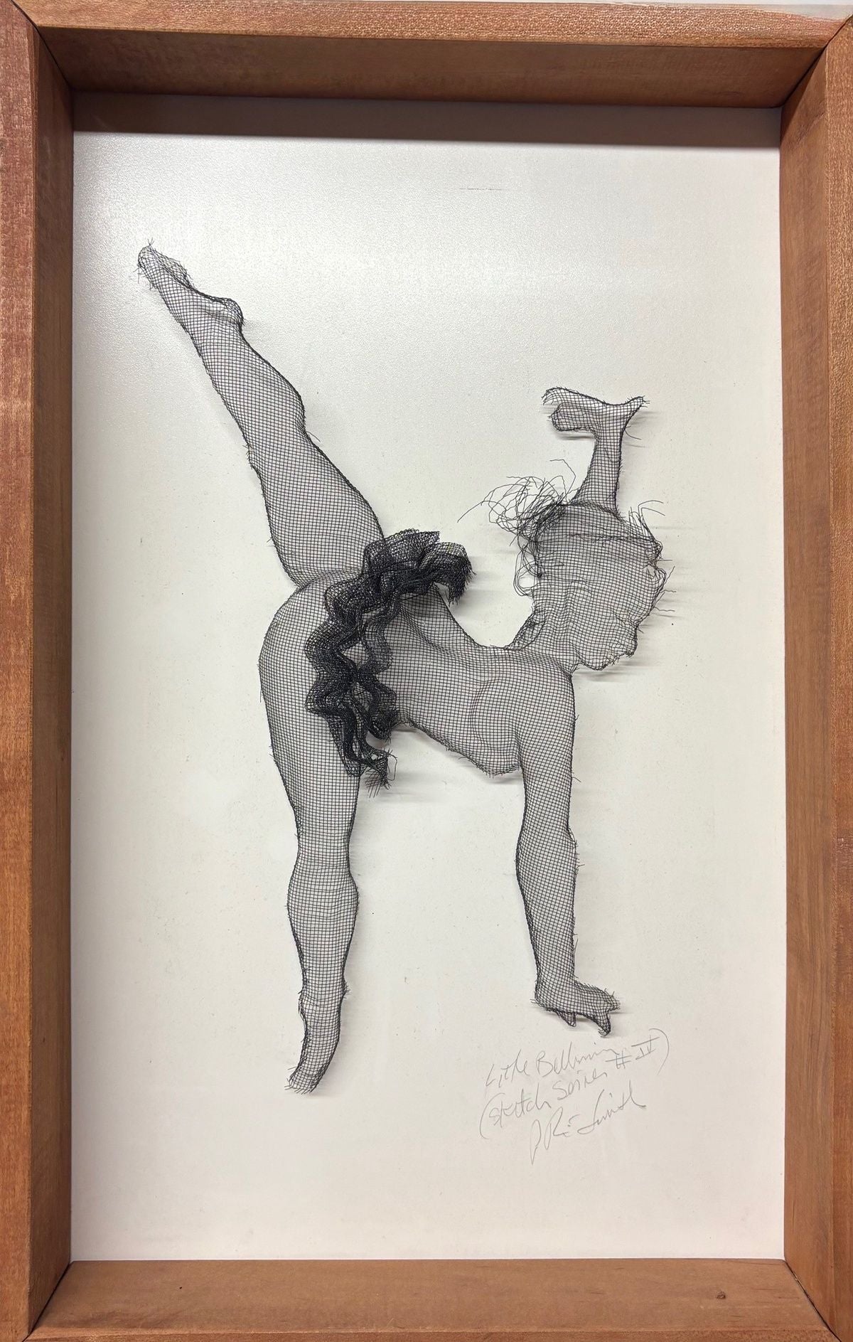 Peter Robinson Smith- Unique 3D mesh wall sculpture