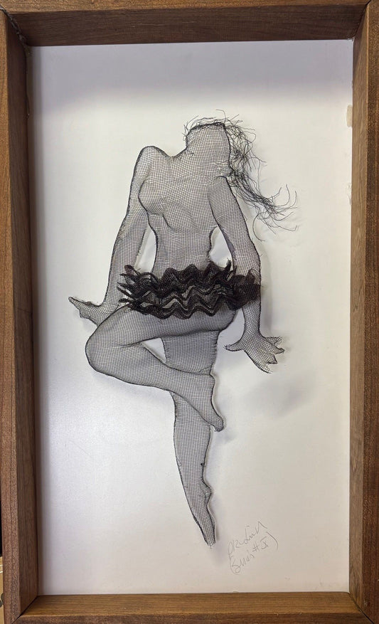 Peter Robinson Smith- Unique 3D mesh wall sculpture