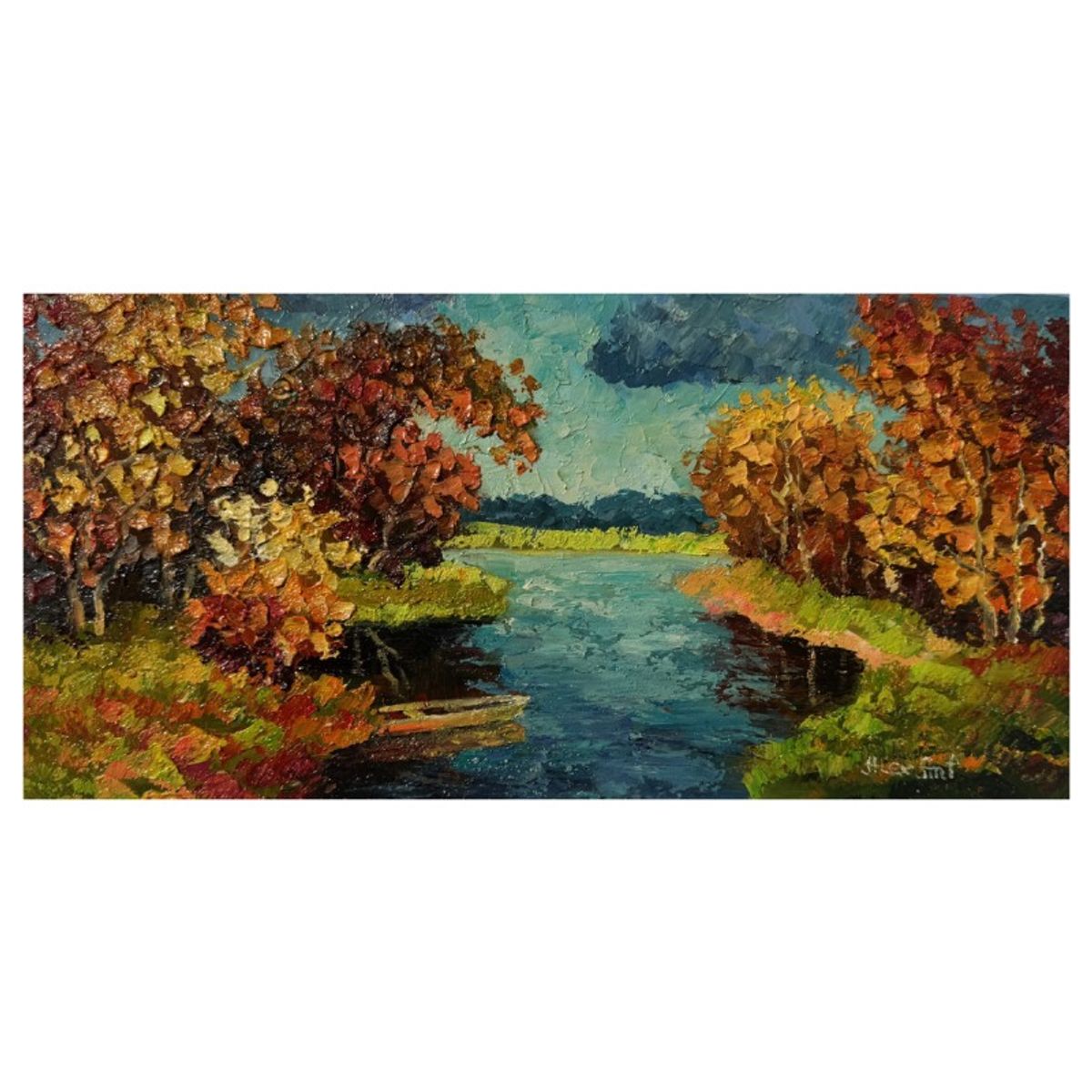 Alexander Antanenka, "Reverband" Hand Signed Original Painting on Canvas with Letter of Authenticity.