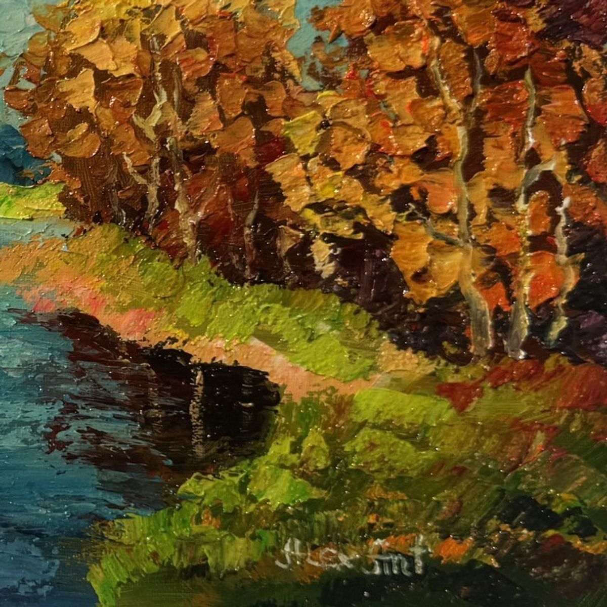 Alexander Antanenka, "Reverband" Hand Signed Original Painting on Canvas with Letter of Authenticity.