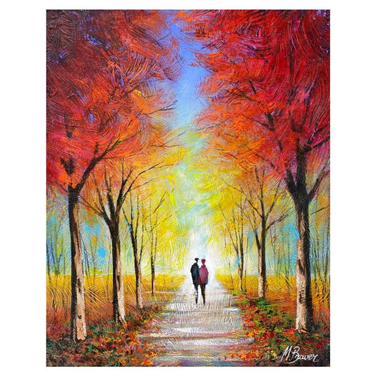 Mark Braver, Original Oil Painting on Canvas, Hand Signed with Letter of Authenticity.