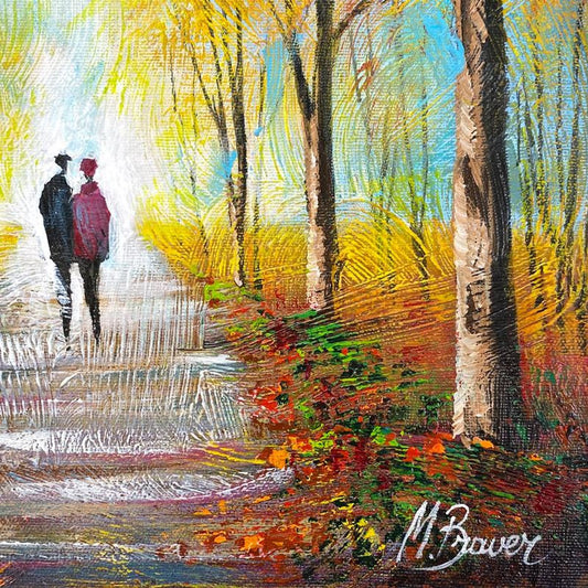 Mark Braver, Original Oil Painting on Canvas, Hand Signed with Letter of Authenticity.