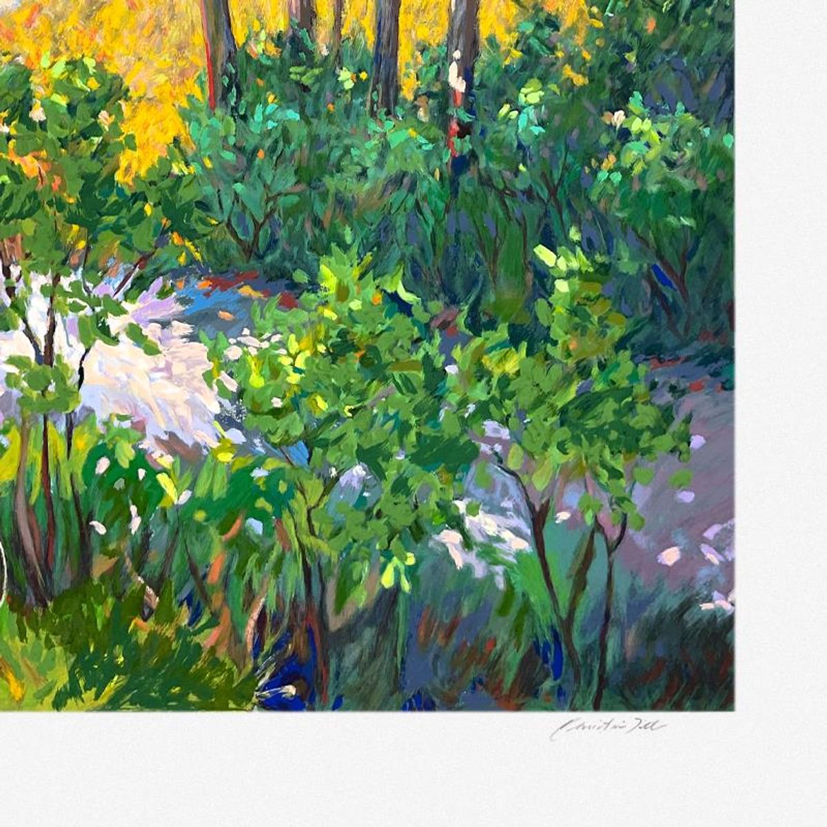 Christian Title (1932-2020), "Path to the Village" Limited Edition Printer's Proof Serigraph, Numbered 1/20 and Hand Signed with Letter of Authenticity