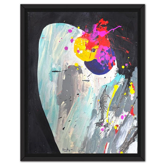 Jenik Cook, Framed Hand Signed Original Painting with Letter of Authenticity.