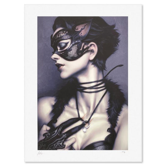 DC Comics & Stanley "Artgerm" Lau, "Catwoman #4" Limited Edition, PP Numbered 3/4 and Signed with Letter of Authenticity.