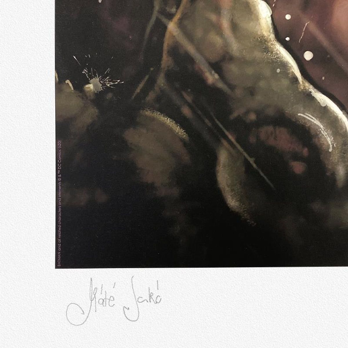 DC Comics & Mate Jako, "Batman: World's Greatest Detective" Limited Edition, PP Numbered 3/4 and Signed with Letter of Authenticity.