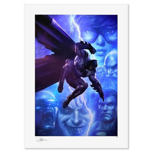 DC Comics & Dave Wilkins, "The Dark Knight Returns" Limited Edition, PP Numbered 3/4 and Signed with Letter of Authenticity.