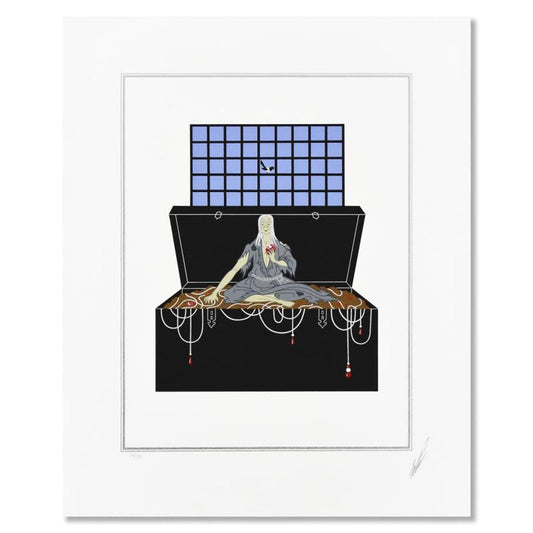 Erte (1892-1990), "Avarice" Limited Edition Serigraph, Numbered 348/350 and Hand Signed with Letter of Authenticity