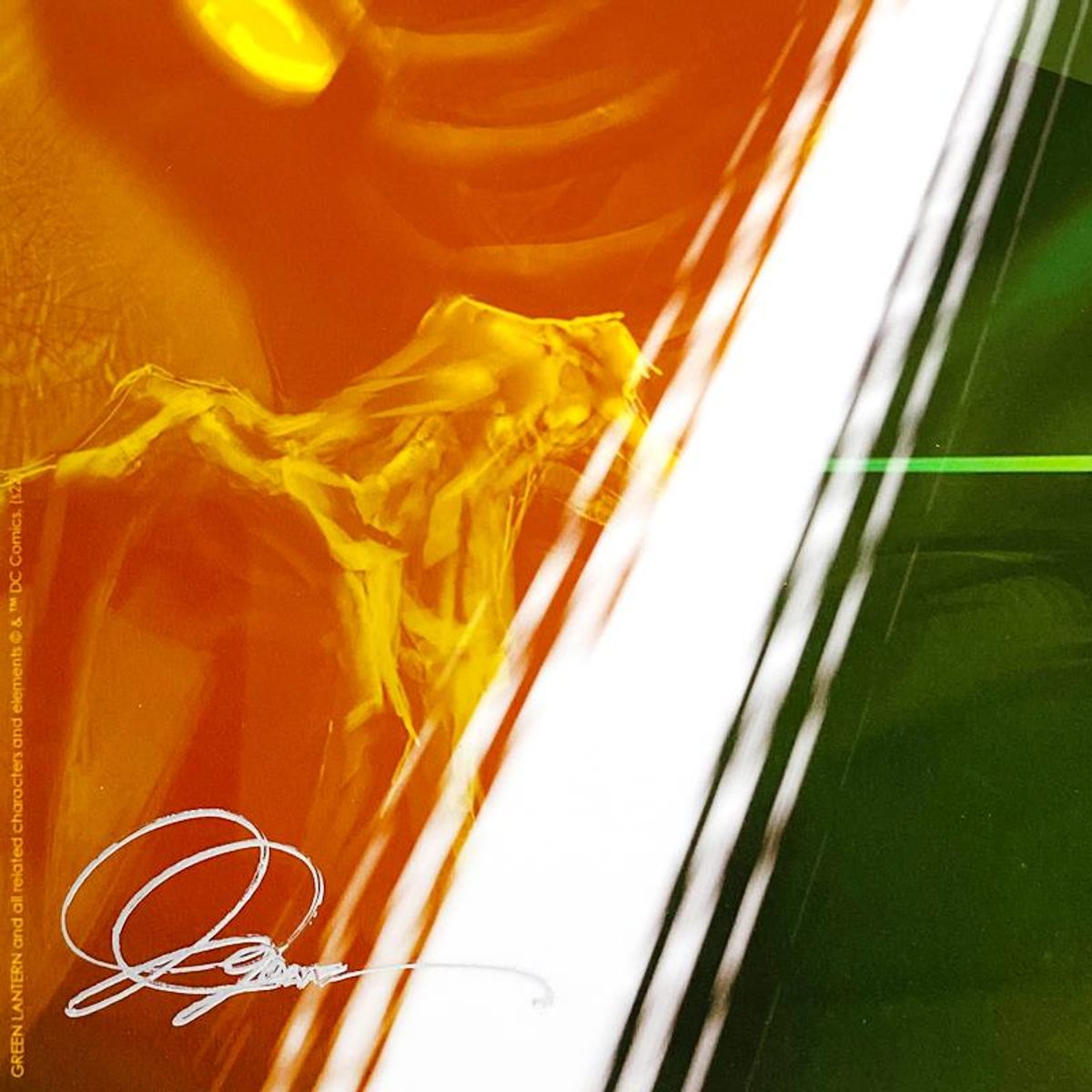 DC Comics & Alex Garner, "Green Lantern: Brightest Day" Limited Edition on Aluminum, PP Numbered 2/4 and Signed with Letter of Authenticity.