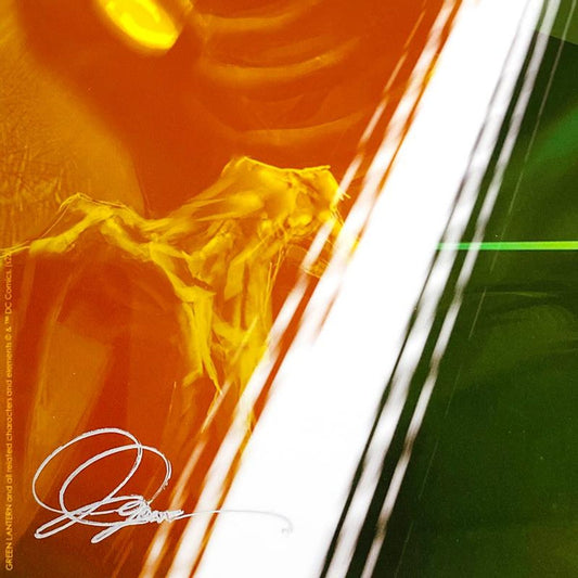 DC Comics & Alex Garner, "Green Lantern: Brightest Day" Limited Edition on Aluminum, PP Numbered 2/4 and Signed with Letter of Authenticity.