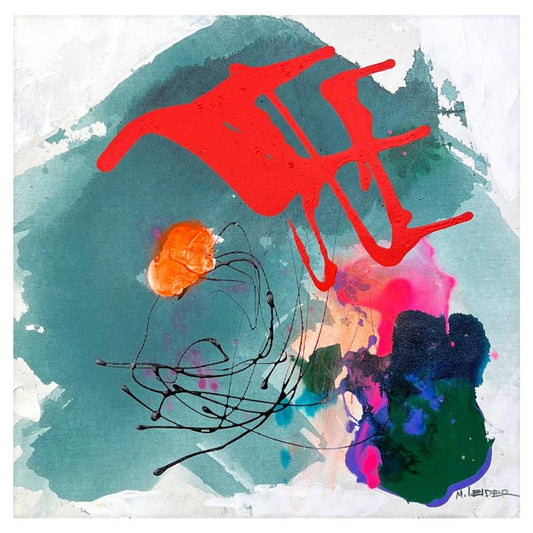 Moshe Leider, Original Painting on Canvas, Hand Signed with Letter of Authenticity.