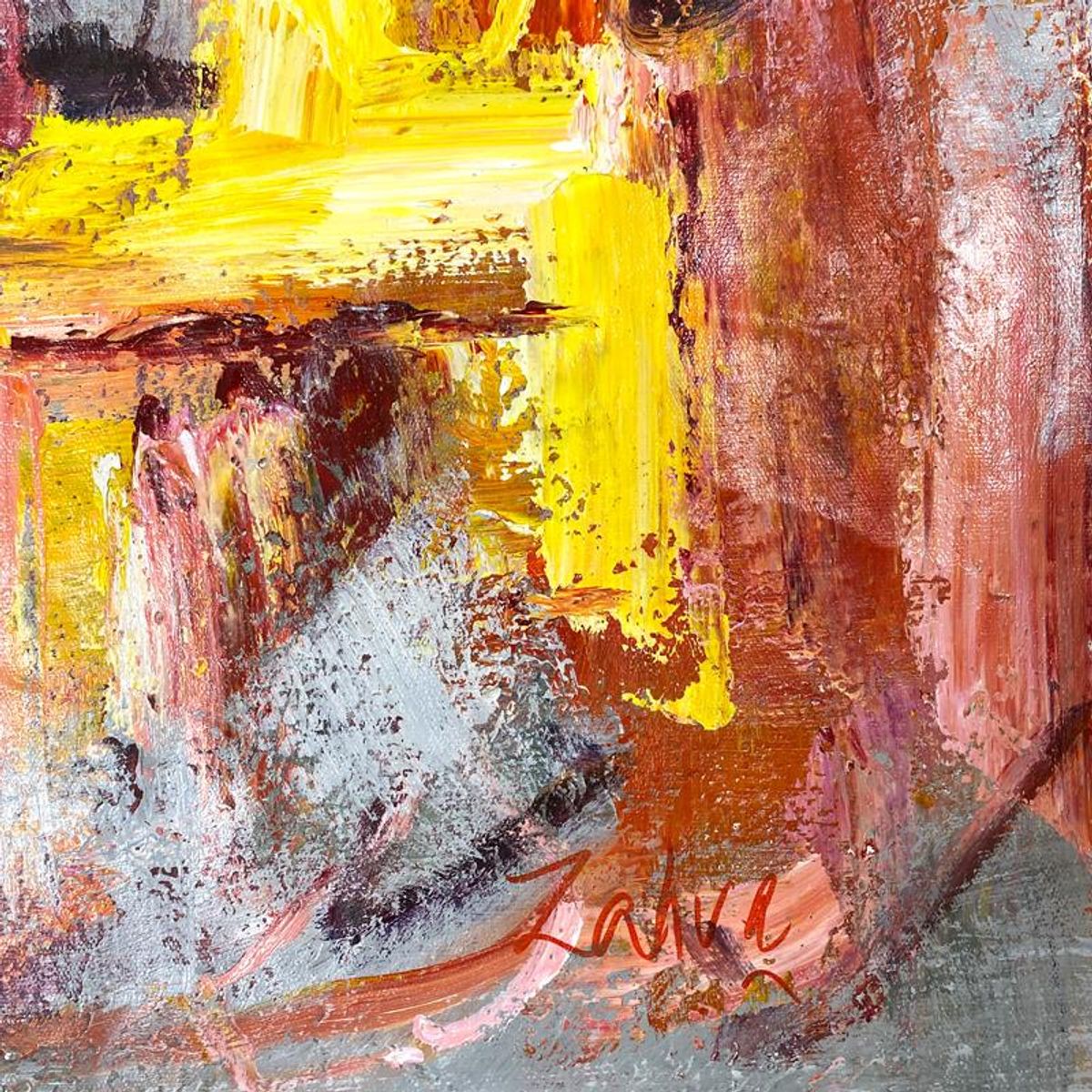 Mani, Original Acrylic Painting on Canvas, Hand Signed with Letter of Authenticity.