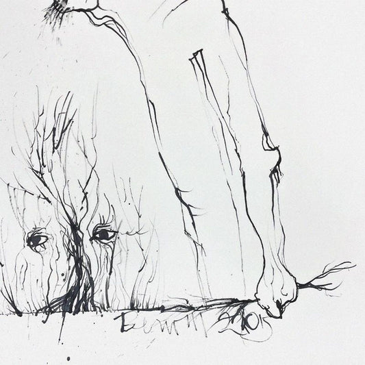 Milton Berwin (1925-2023), Original Painting (30" x 20"), Hand Signed with Letter of Authenticity.