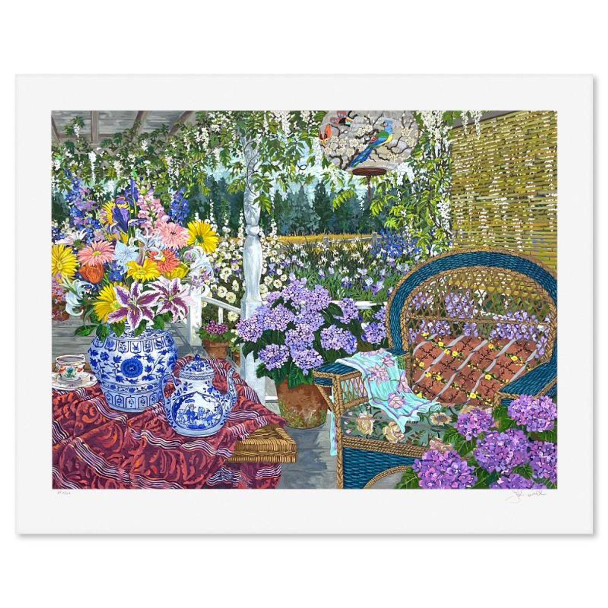 John Powell, Limited Edition Printer's Proof Serigraph, Numbered 2/20 and Hand Signed with Letter of Authenticity.