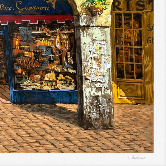 Viktor Shvaiko, "Colors of Italy (White)" Limited Edition Printer's Proof Serigraph (28" x 42"), Numbered 1/3 and Hand Signed with Letter of Authenticity.