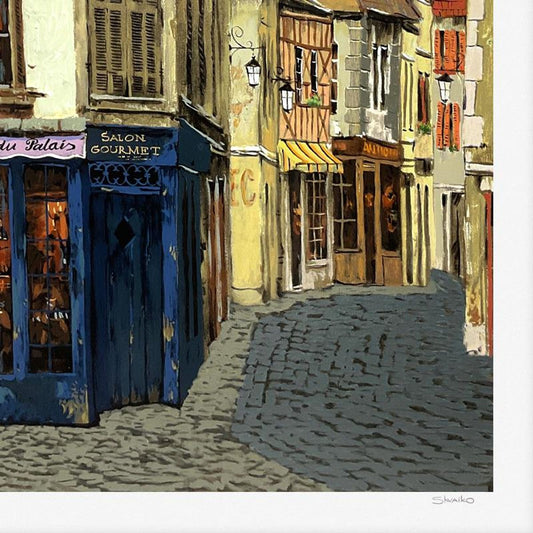 Viktor Shvaiko, "Saloon De The" Limited Edition Printer's Proof Serigraph (28" x 54"), Numbered 1/3 and Hand Signed with Letter of Authenticity.