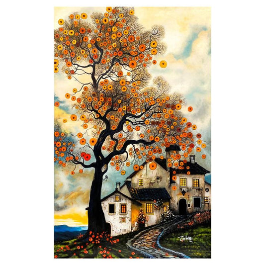 Zahra, Original Acrylic Painting on Canvas, Hand Signed with Letter of Authenticity.