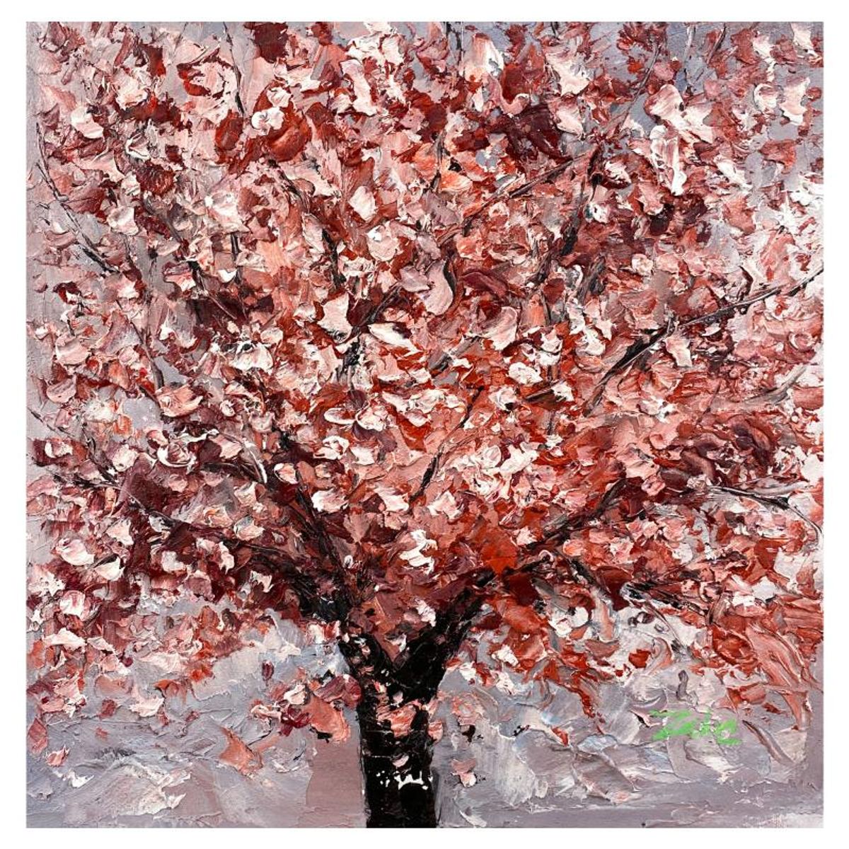 Zahra, Original Acrylic Painting on Canvas, Hand Signed with Letter of Authenticity.