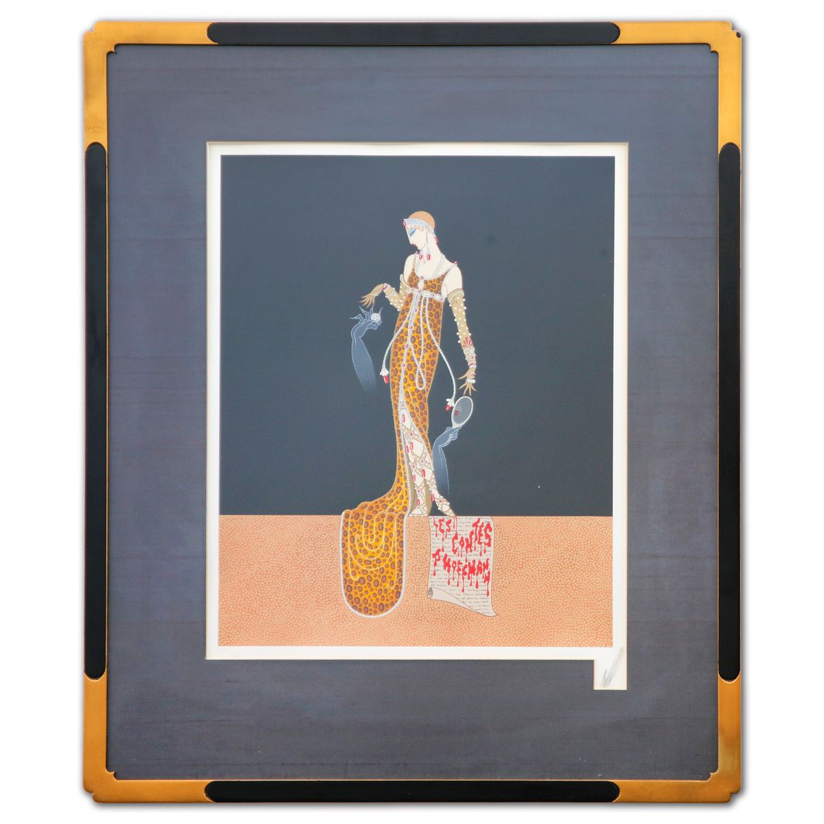 Erte- Serigraph "Giulietta"