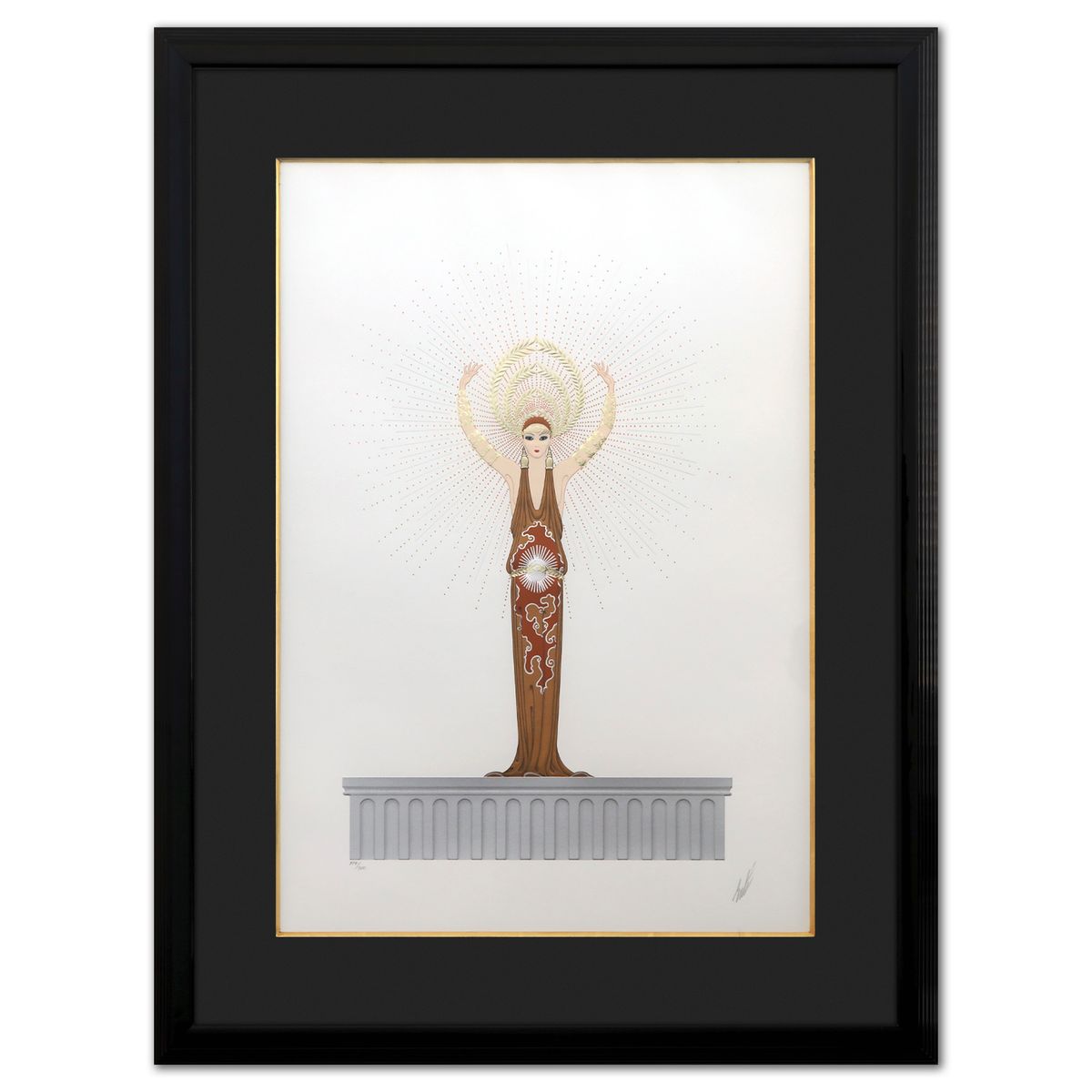 Erte- Serigraph "Diana"