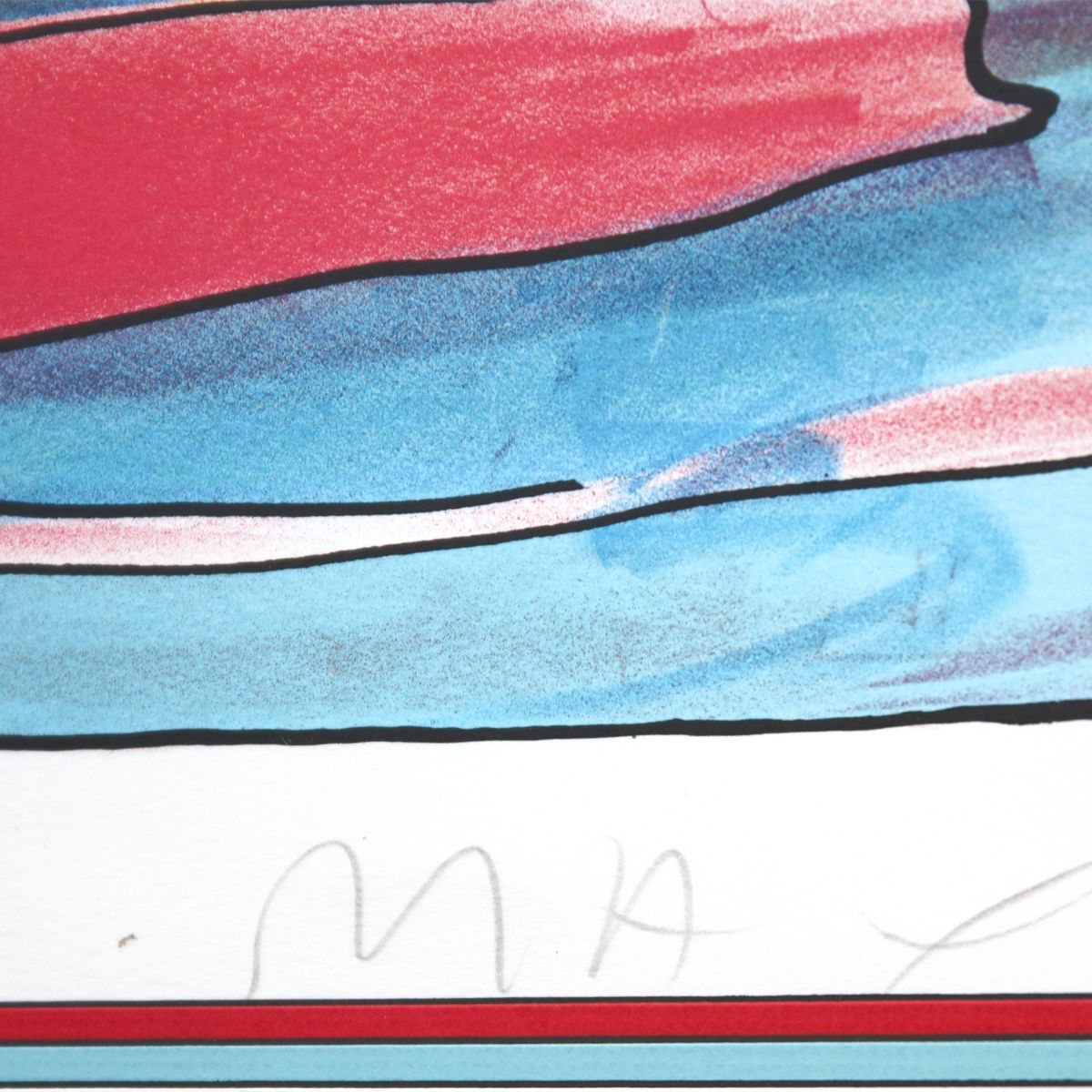 Peter Max- Lithograph "Sailboats"
