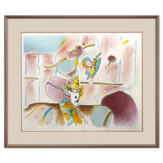 Peter Max- Lithograph "Lady of Fashion"