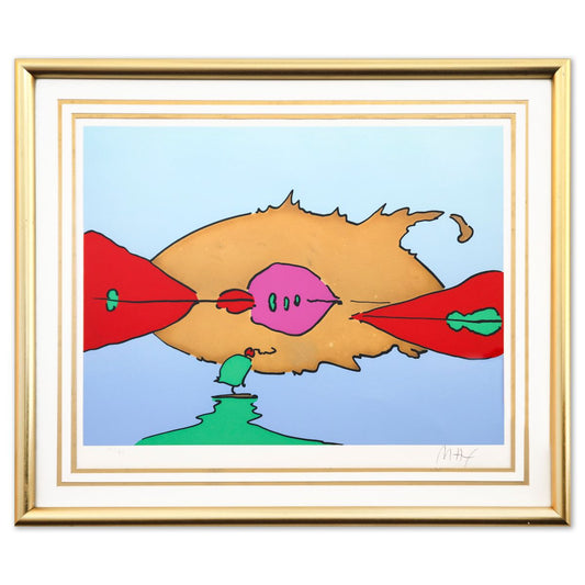 Peter Max- Lithograph "Moonscapes II"