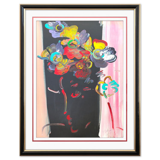 Peter Max- Lithograph in color "The Roseville Profile"