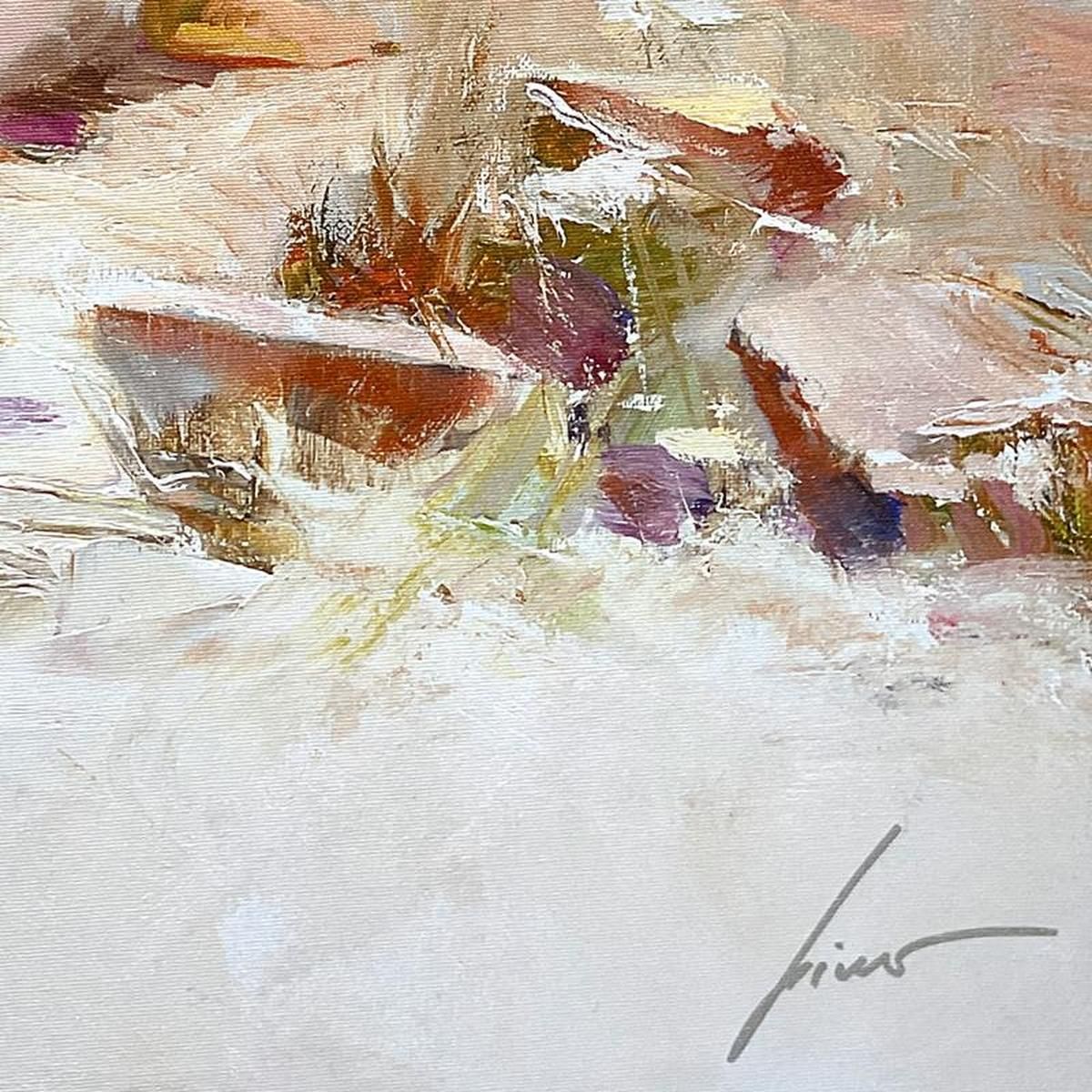 #1 in Edition: Pino (1939-2010) "Seaside Gathering" Limited Edition on Canvas, Numbered 1/295 and Hand Signed with Certificate of Authenticity.