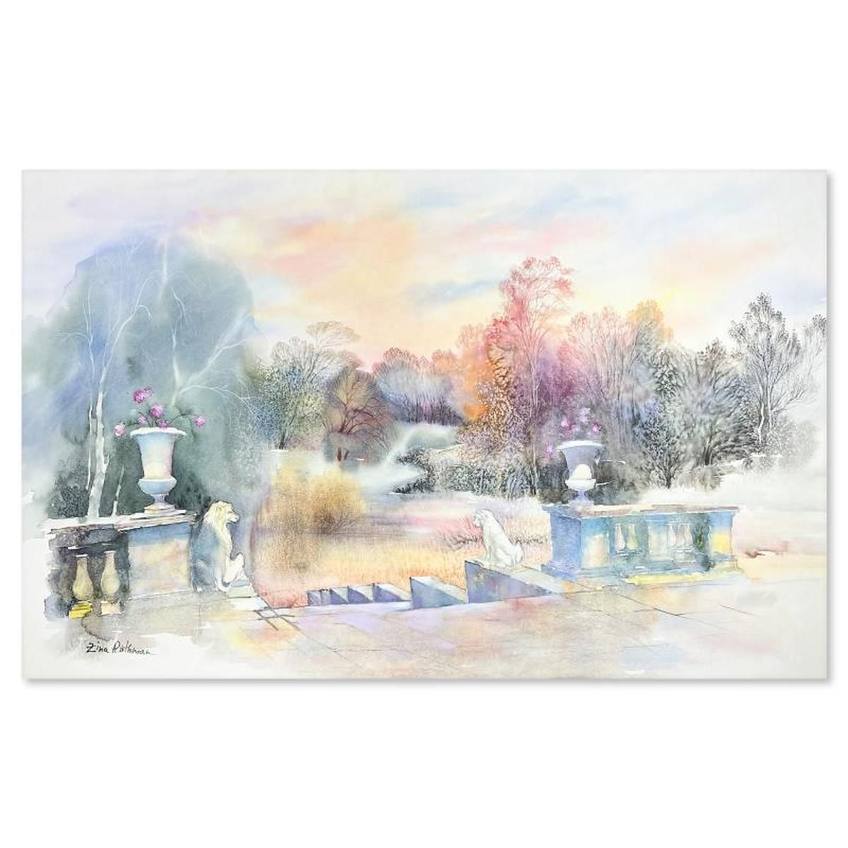 Zina Roitman, Hand Signed Original Painting with Letter of Authenticity.