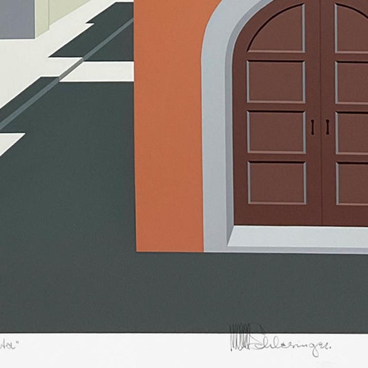 William Schlesinger (1915-2011), "La Siesta" Limited Edition Serigraph from an HC Edition, Hand Signed with Letter of Authenticity