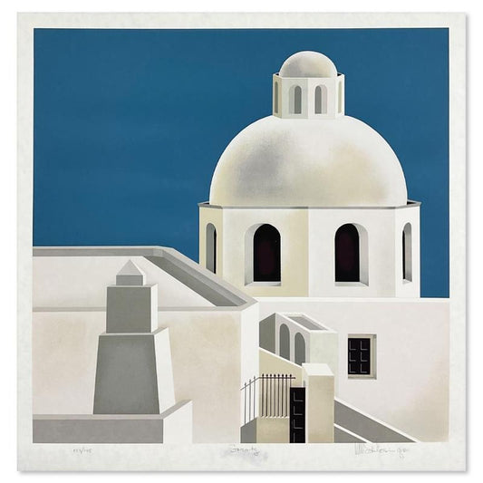 William Schlesinger (1915-2011), "Serenity" Limited Edition Serigraph, Numbered 123/195 and Hand Signed with Letter of Authenticity