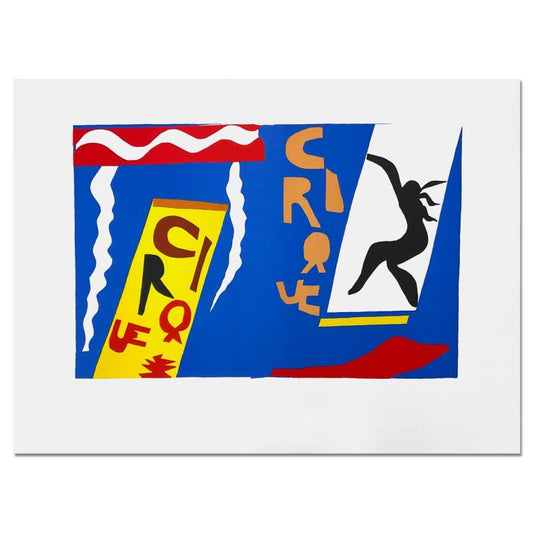 Henri Matisse 1869-1954 (After), "Le Cirque (The Circus)" Limited Edition Lithograph with Certificate of Authenticity.