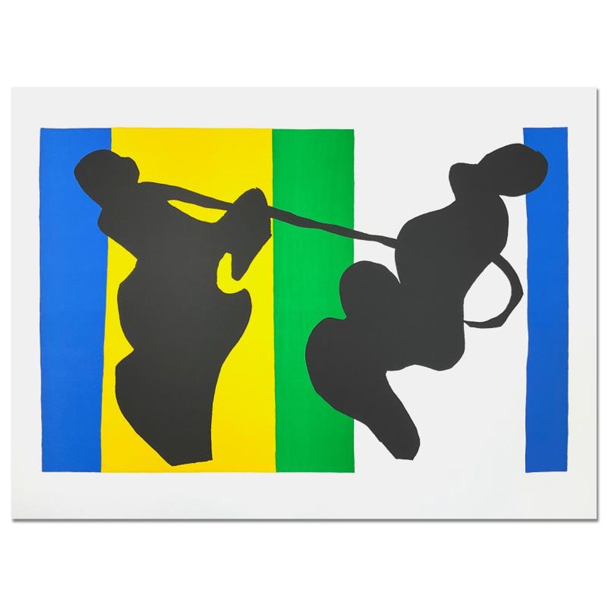 Henri Matisse 1869-1954 (After), "Le Cowboy (The Cowboy)" Limited Edition Lithograph with Certificate of Authenticity.
