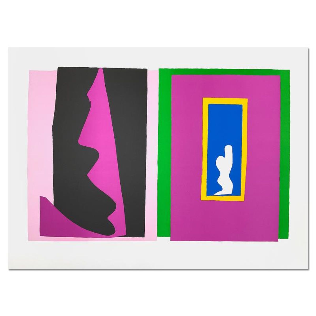 Henri Matisse 1869-1954 (After), "Le Destin (Destiny)" Limited Edition Lithograph with Certificate of Authenticity.