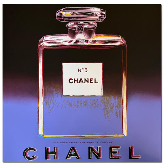 Andy Warhol "CHANEL" Limited Edition Silk Screen Print from Sunday B Morning.