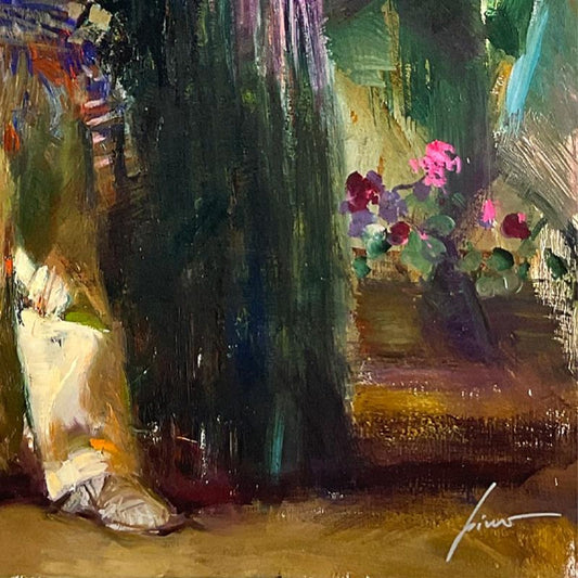 #1 in Edition: Pino (1939-2010) "Country Life" Limited Edition on Canvas, Numbered 1/295 and Hand Signed with Certificate of Authenticity.