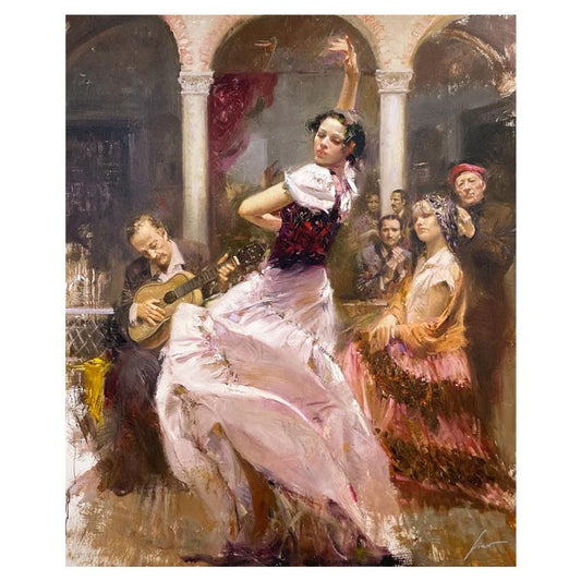 #1 in Edition: Pino (1939-2010), "Seville in My Heart" Limited Edition on Canvas, HC Numbered 1/25 and Hand Signed with Certificate of Authenticity.