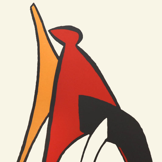 Alexander Calder- Lithograph "DLM141 - SABOT ET BONNET PHRYGIEN"