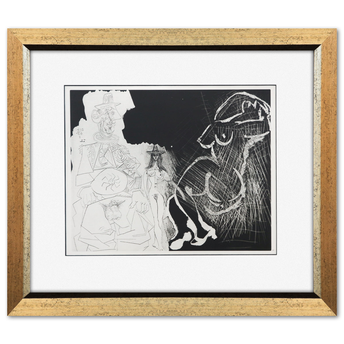 After Pablo Picasso- Offset Lithograph "From The 347 Series"