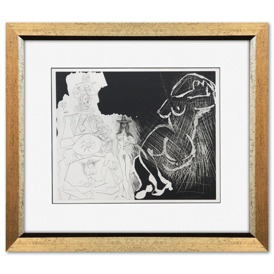 After Pablo Picasso- Offset Lithograph "From The 347 Series"