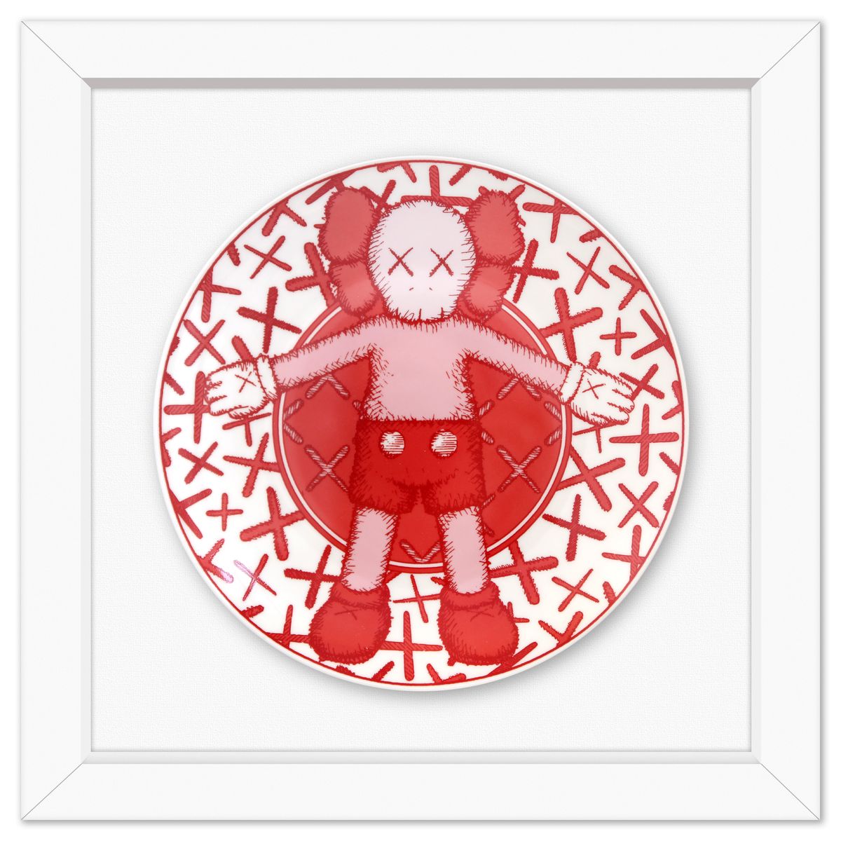 Kaws- Porcelain Plate