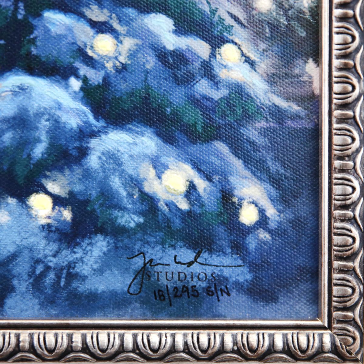 Thomas Kinkade- Hand Embellished Giclee on Canvas "Chromas at Biltmore"